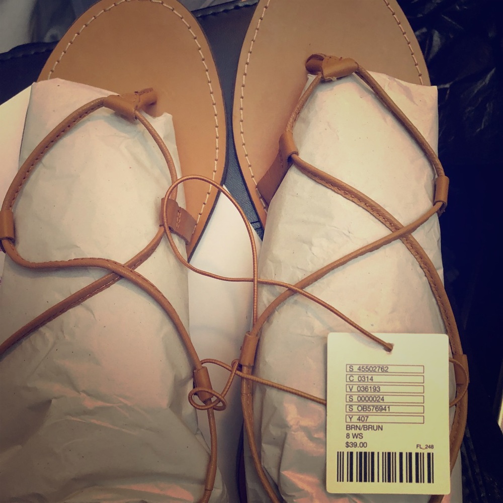 Brand new Sandals NEVER WORN